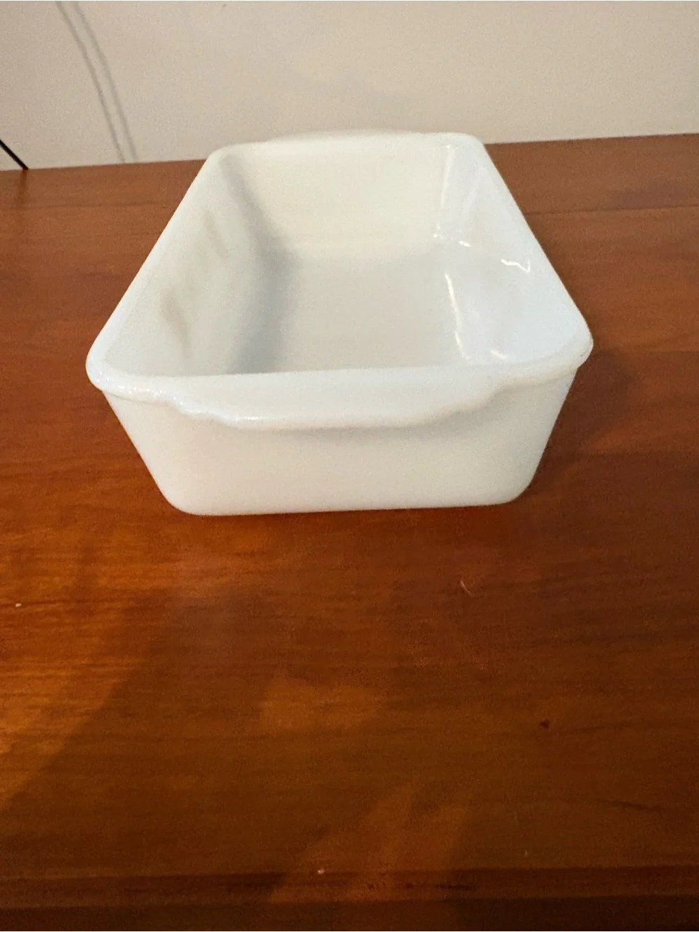 Fire-King Golden Wheat Vintage Milk Glass 10x7 Baking Dish USA